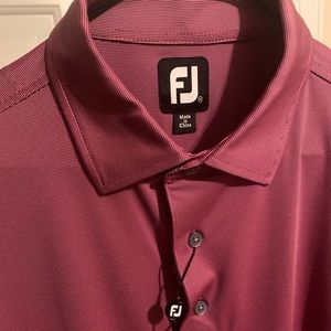 Brand New FootJoy Golf Shirt with Charity Logo on sleeve
